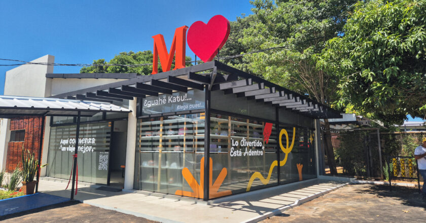 MAGNO Línea 12 inaugura la primera Parada Modelo inclusiva del país en San Lorenzo