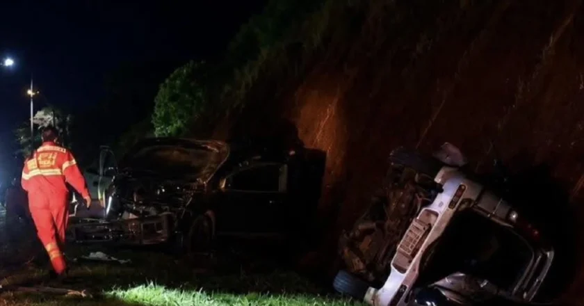 Caazapá: profesora y sus dos hijas mueren en choque frontal y un niño queda grave