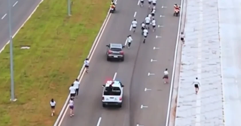 La persecución que casi termina en tragedia masiva: el prófugo con 17 órdenes de captura que irrumpió en una maratón