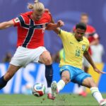 Noruega sorprendió y eliminó a Brasil con un 2-1 en un duelo de alto impacto