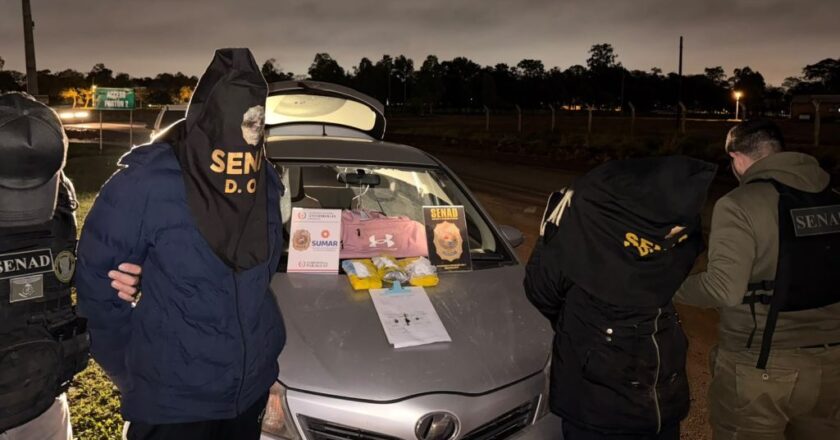 SENAD incauta más de 3 kilos de cocaína y apunta a una célula del Clan Rotela
