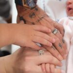 Nadia Ferreira y Marc Anthony anuncian el nacimiento de su hija Myla