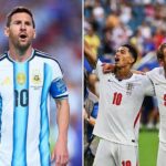 Argentina e Inglaterra, frente a frente por un lugar en la final del Mundial