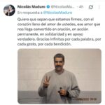 Publican fotos y mensaje de Nicolás Maduro tras acuerdo petrolero con EEUU