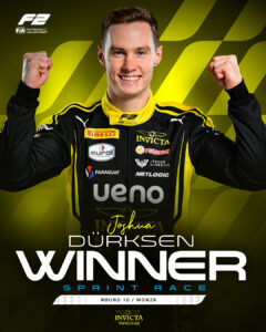 Joshua Dürksen vuelve a ganar y se impone en la Sprint de Fórmula 2 en Monza