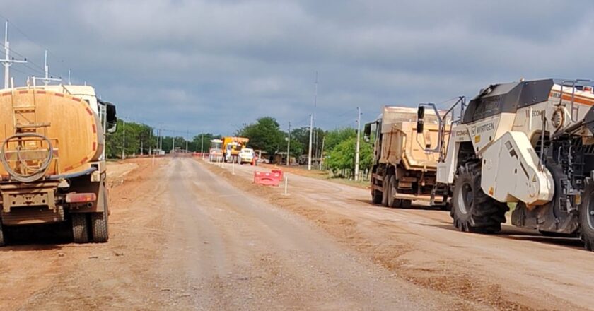 Ruta PY05: el hormigón avanza en el corredor que busca conectar el norte de Paraguay