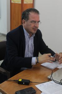 Jorge Rolón Luna, politólogo. 