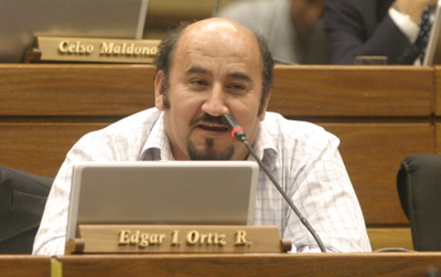 Édgar Ortiz, diputado nacional. 