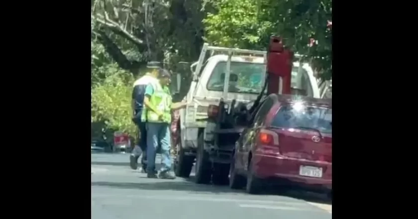 Agentes de PMT que fueron captados realizando coima serán sumariados