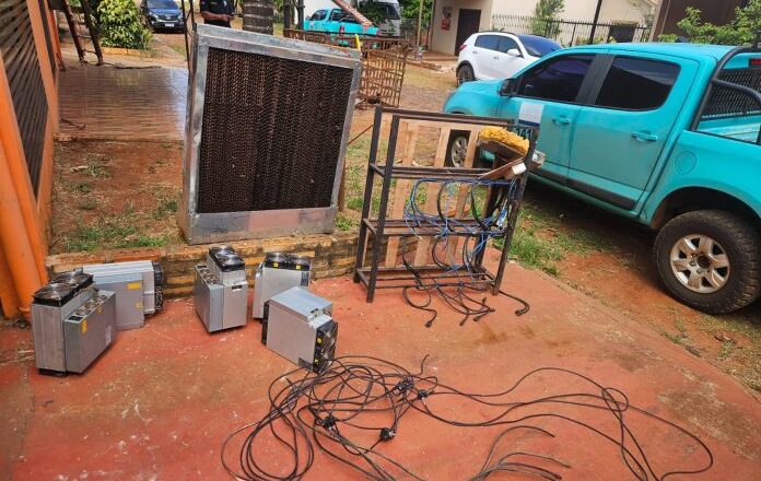 ANDE interviene conexión irregular en criptominería en CDE