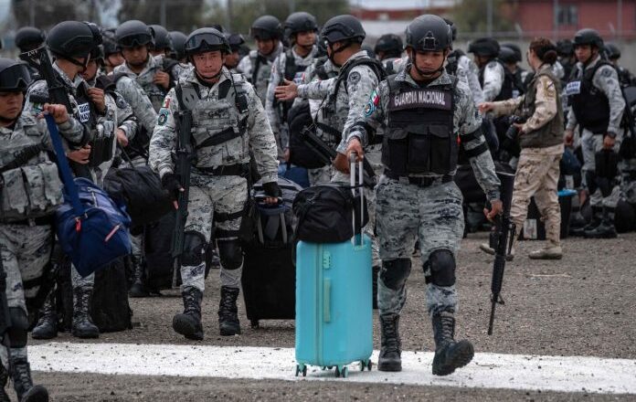 México refuerza su frontera con Estados Unidos