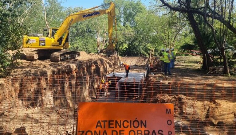 Obras de drenaje abren nuevo frente en el Corredor Vial Las Residentas