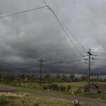 Alerta de tormentas continúa para cinco departamentos este lunes