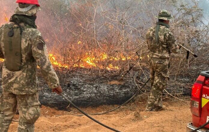 Incendio en Bahía Negra afecta más de 16.000 hectáreas