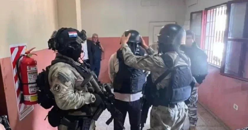 Trasladan a Alexandre Gomes a la cárcel de Emboscada bajo fuerte custodia