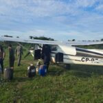 Avión irregular interceptado en Concepción durante la Operación Escudo Guaraní