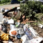 Basura se acumula en Asunción por fallas en camiones recolectores