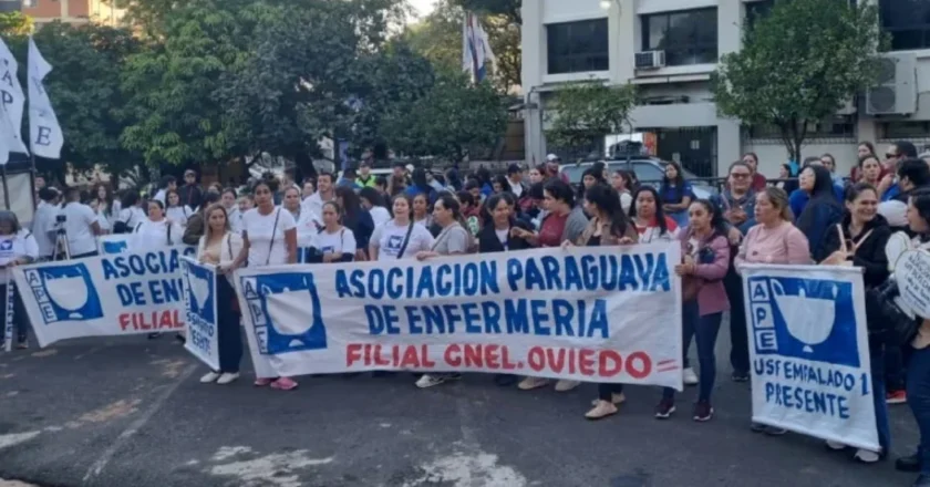 Reclamo de enfermeras: piden aumento salarial y más presupuesto para la salud pública