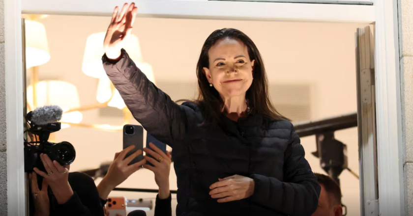 María Corina Machado: “El Nobel de la Paz es un llamado a la democracia”