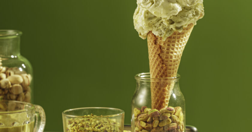 Helado premium: llega el Triple Pistacho de Amandau