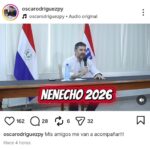 «Nenecho» reaviva rumores de candidatura para el 2026