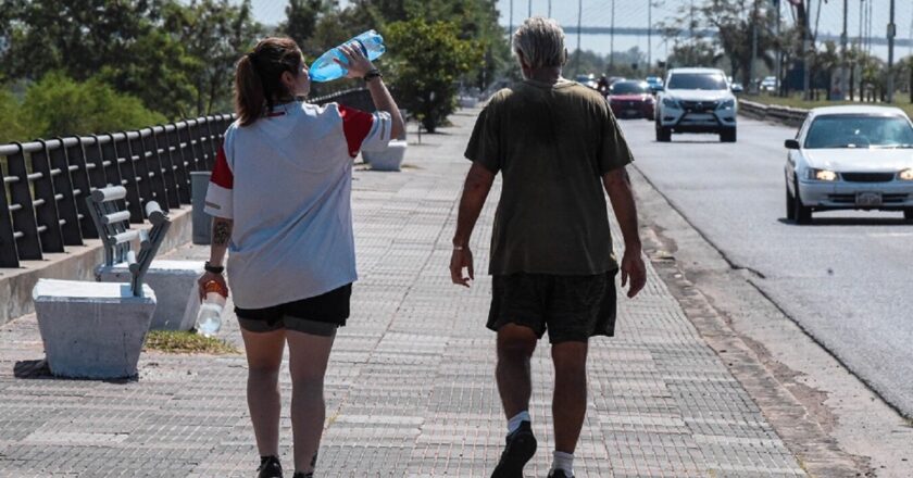 Domingo con temperaturas altas en todo el país