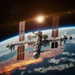 Una estación orbital de cumpleaños