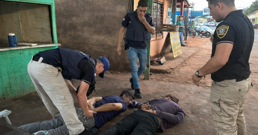 Allanan viviendas en San Pedro y detienen a implicados en homicidio de pakistaní