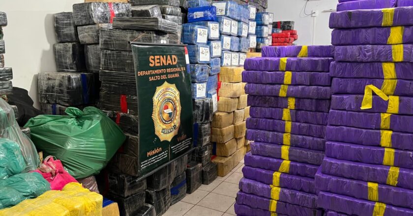 SENAD reporta perjuicio de US$ 629 millones al narcotráfico desde 2023
