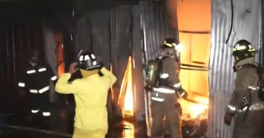 Incendio en comercio de Guarambaré deja un fallecido