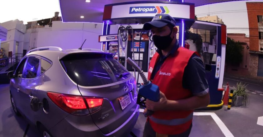 Segundo aumento en un mes: suben G. 300 los combustibles de Petropar