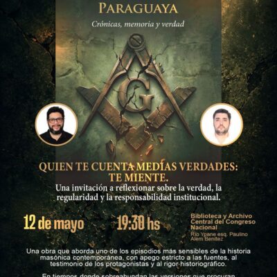 Masonería paraguaya celebra su semana con actividades abiertas