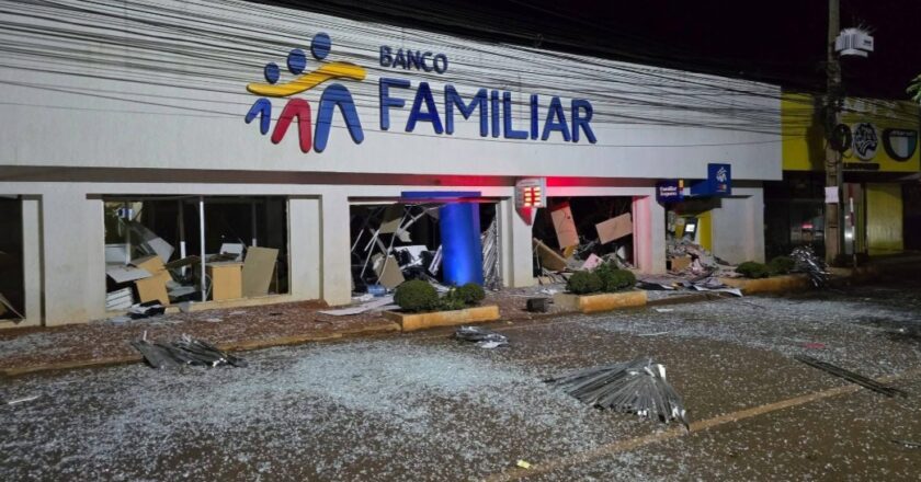 Santa Rita: ataque con explosivos a tres bancos reabre debate sobre seguridad e inversión en Alto Paraná