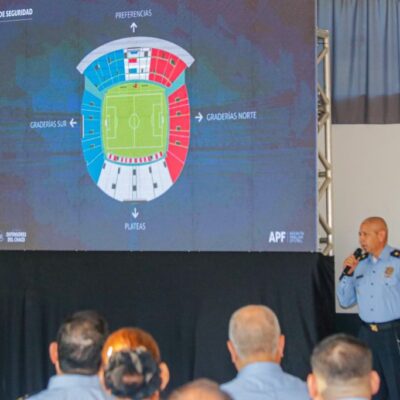 Policía despliega 4.000 agentes para la despedida mundialista de la Albirroja