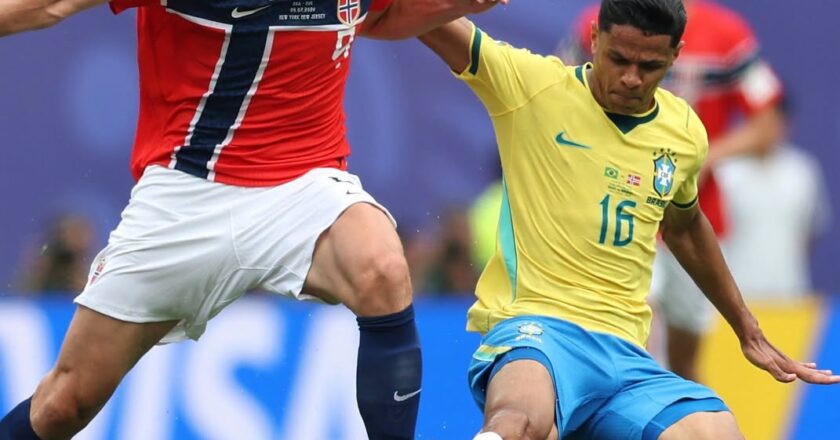 Noruega sorprendió y eliminó a Brasil con un 2-1 en un duelo de alto impacto
