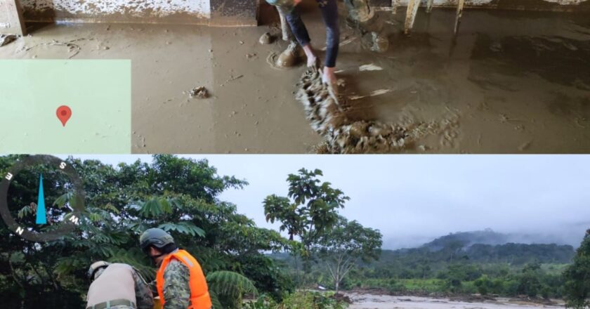 Desbordamiento de río en Ecuador deja cinco fallecidos y varios desaparecidos