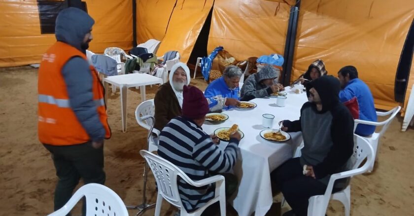 Operativo Jaho’i brinda refugio a 24 personas vulnerables ante el intenso frío en Paraguay