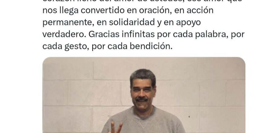 Publican fotos y mensaje de Nicolás Maduro tras acuerdo petrolero con EEUU