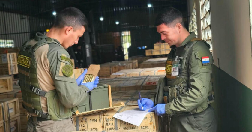 Paraguay paga US$ 1,13 millones por municiones de EEUU y proyecta nuevas compras