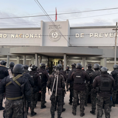 Incautan drogas, celulares y armas blancas en Centro Nacional de Prevenidos exTacumbú