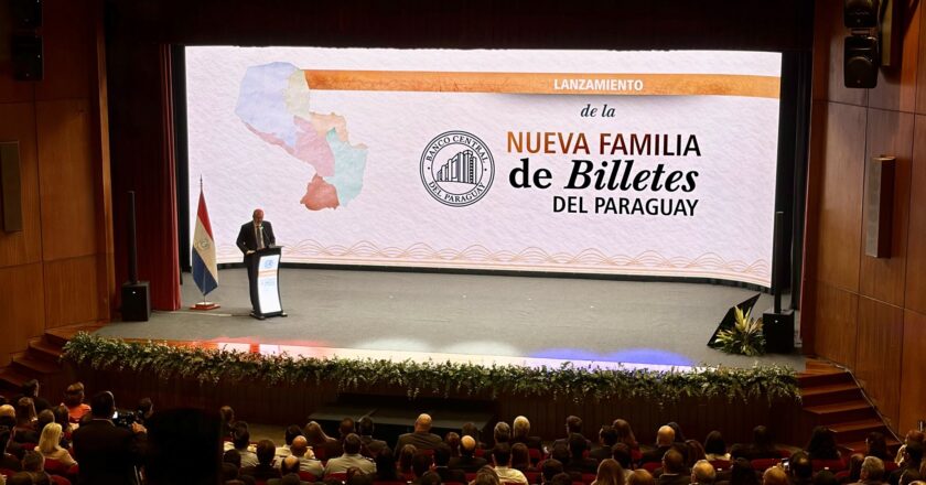 El Banco Central del Paraguay presentó la nueva familia de billetes del Paraguay