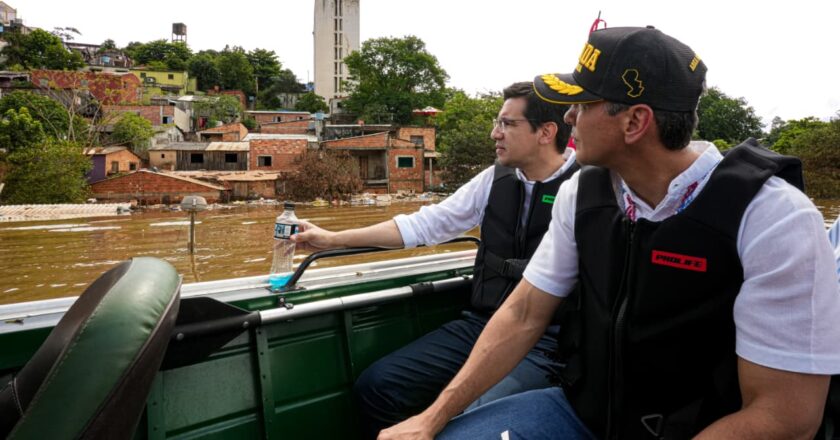Peña llega a Ciudad del Este tras semanas de inundaciones y operativos de asistencia