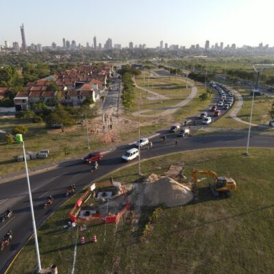 Costanera de Asunción tendrá cierres este fin de semana y el domingo afectará al Corredor Vial Botánico